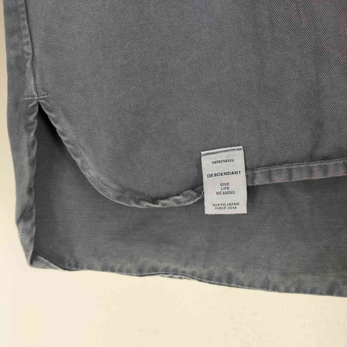 ディセンダント DESCENDANT OVERDYED HOODED PULLOVER SHIRT メンズ 3