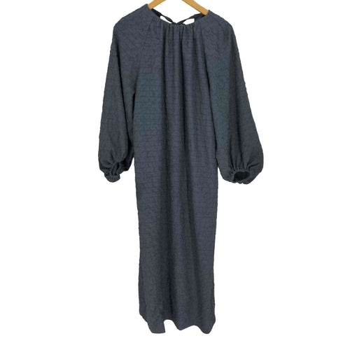 ユナイテッドアローズグリーンレーベルリラクシング UNITED ARROWS green label relaxing ジャカード サック バック オープン ワンピース レディース FREE