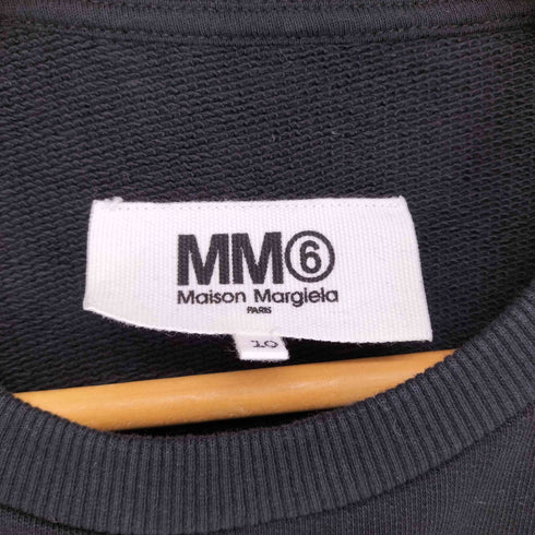 エムエムシックスメゾンマルジェラ MM6 Maison Margiela 22ss ロゴプリントスウェット レディース 10