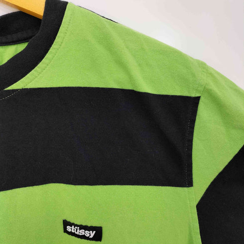 ステューシー Stussy ボーダー クルーネックTシャツ メンズ JPN:M