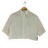 エムエムシックスメゾンマルジェラ MM6 Maison Margiela 23ss カットオフショートシャツ レディース 14