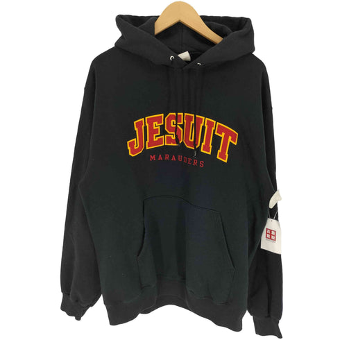 チャンピオン Champion AUTHENTIC ATHLETIC APPAREL JESUIT MARAUDERS 刺繍 プルオーバー パーカー メンズ import:L