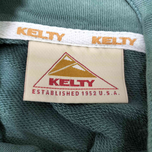 ケルティ KELTY LESS INSIDE MORE OUTSIDE バック プリント ハーフジップ スウェット レディース FREE