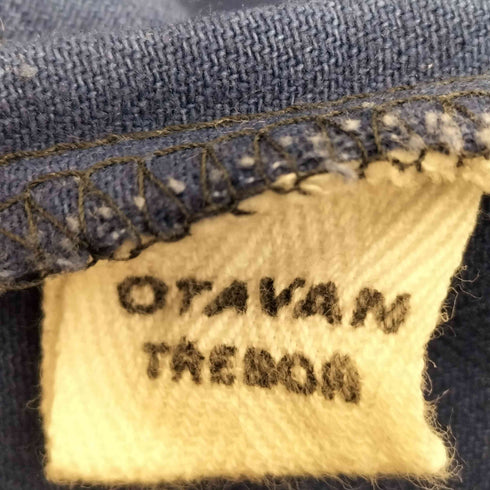 OTAVAN TREBON ヘリンボーン ワークコート ユーロ メンズ