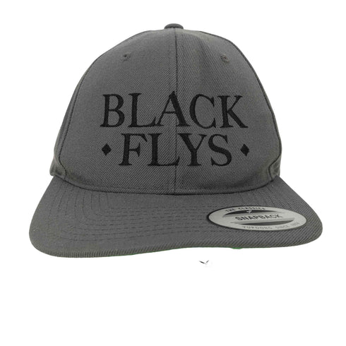 ブラックフライ BLACK FLYS ロゴ 6パネルキャップ メンズ