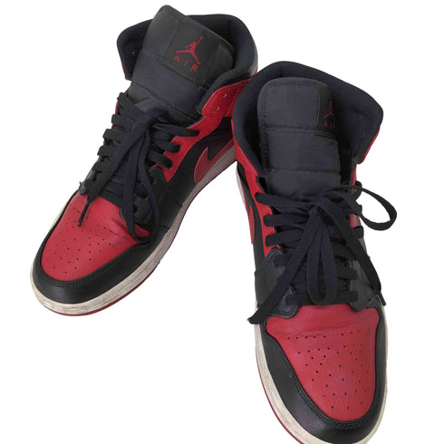 ジョーダンブランド JORDAN BRAND Air Jordan 1 Mid Bred メンズ JPN:28.5