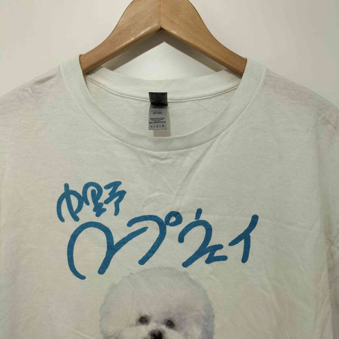 中野ロープウェイ看板犬Tシャツ メンズ import:L