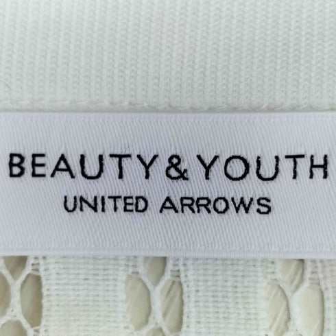 ビューティーアンドユースユナイテッドアローズ BEAUTY & YOUTH UNITED ARROWS ストライプ レーススキッパーノースリーブ レディース