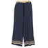 ユナイテッドアローズグリーンレーベルリラクシング UNITED ARROWS green label relaxing ペイズリー スリット ワイド パンツ レディース