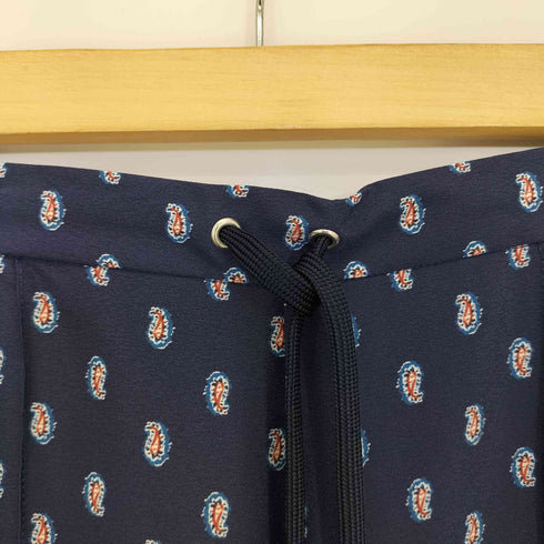 ユナイテッドアローズグリーンレーベルリラクシング UNITED ARROWS green label relaxing ペイズリー スリット ワイド パンツ レディース