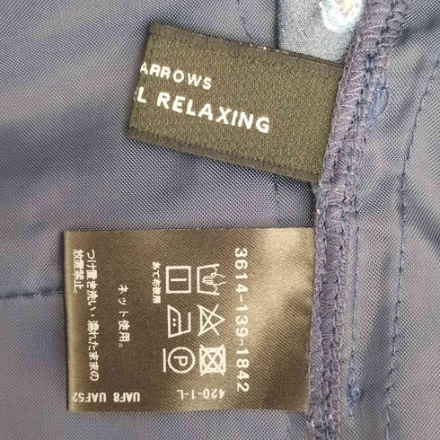 ユナイテッドアローズグリーンレーベルリラクシング UNITED ARROWS green label relaxing ペイズリー スリット ワイド パンツ レディース