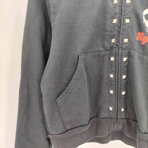 ヒステリックグラマー HYSTERIC GLAMOUR 25SS SKULL BERRY ショート丈パーカー レディース FREE