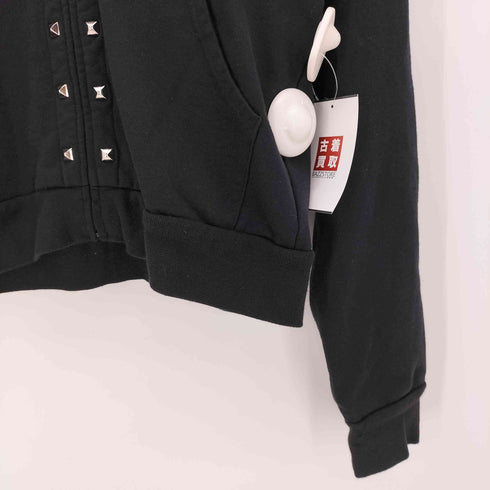 ヒステリックグラマー HYSTERIC GLAMOUR 25SS SKULL BERRY ショート丈パーカー レディース FREE