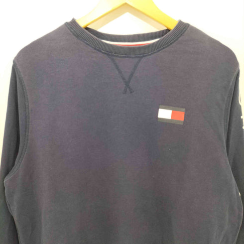 トミーヒルフィガー TOMMY HILFIGER フレンチテリー ロゴ ロングスリーブスウェット メンズ XL