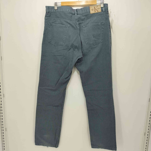 カルバンクラインジーンズ Calvin Klein Jeans BLUE JEANS USA製 細畝コーデュロイパンツ メンズ