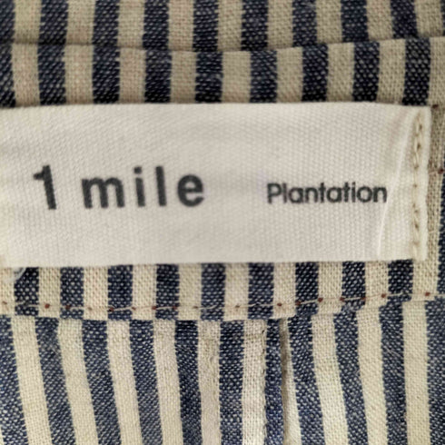 プランテーション Plantation ストライプ 3Bテーラードジャケット レディース JPN:M