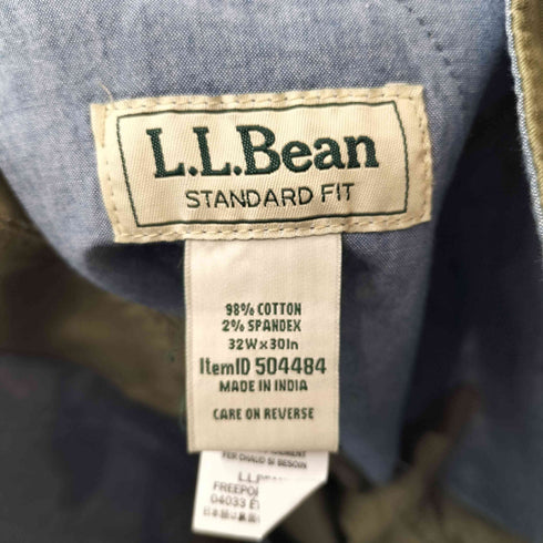 エルエルビーン L.L.Bean STANDARD FIT スタンダード フィット ストレート チノ パンツ メンズ 32×30