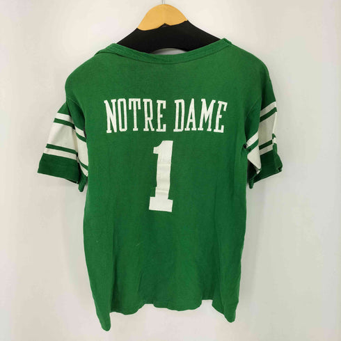 チャンピオン Champion 70S バータグ フットボール Tシャツ NOTRE DAME メンズ import:M