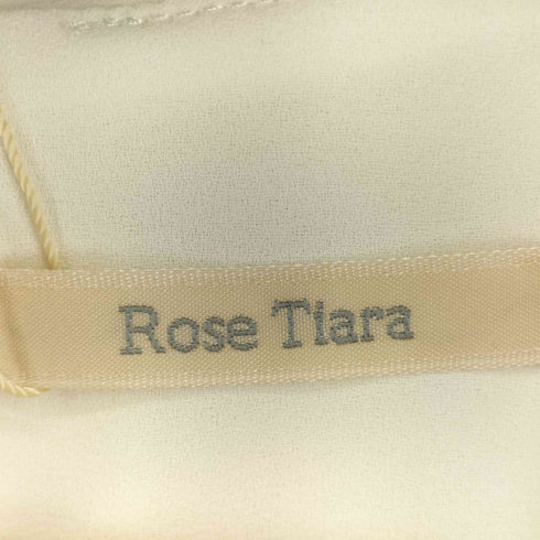 ローズティアラ Rose Tiara ジョーゼットパール付ブラウス レディース 46