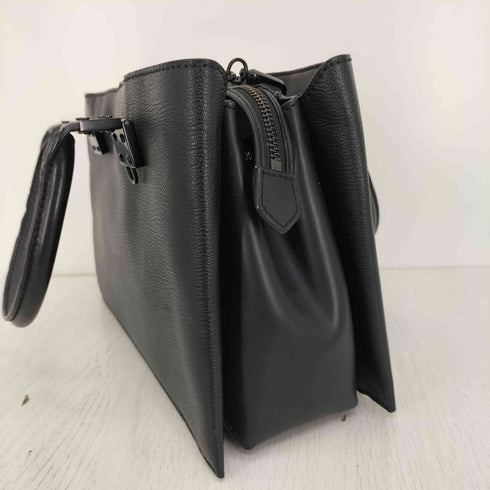 チャールズアンドキース CHARLES&KEITH 20AW ダブルトップ ハンドル ストラクチャード バッグ ハンド バッグ レディース