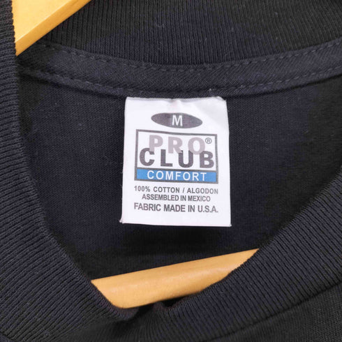 プロクラブ PRO CLUB キャラクタープリントクルーネックTシャツ メンズ JPN:M