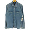 ザラ ZARA デニム ウエスタン シャツ メンズ import:M