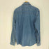 ザラ ZARA デニム ウエスタン シャツ メンズ import:M