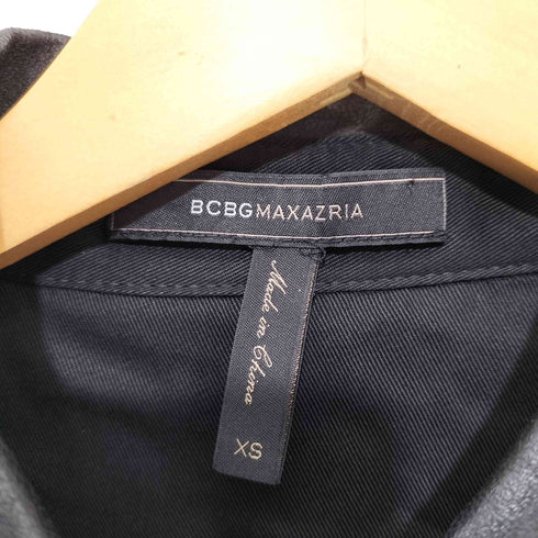 ビーシービージーマックスアズリア BCBG MAXAZRIA 切替 シャツワンピース レディース xs