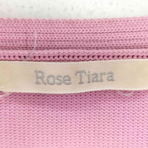 ローズティアラ Rose Tiara ホールガーメントクルーネックワンピース レディース 46