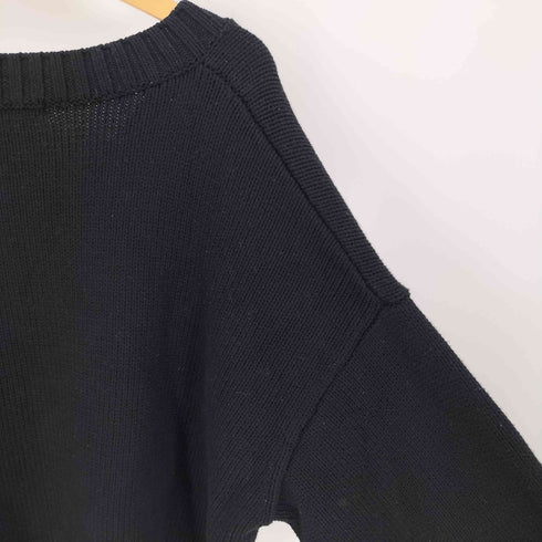 マウジー moussy 20SS SHELL BUTTON SLEEVE PULLOVER シェル ボタン スリーブ プルオーバー ニット レディース FREE