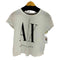アルマーニエクスチェンジ ARMANI EXCHANGE ブランドロゴプリント S/S Tシャツ レディース import:XS