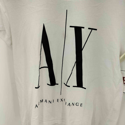 アルマーニエクスチェンジ ARMANI EXCHANGE ブランドロゴプリント S/S Tシャツ レディース import:XS
