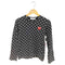 プレイコムデギャルソン PLAY COMME des GARCONS ロゴワンポイントドットカットソー レディース import:M