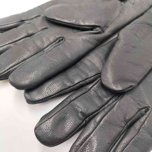 シボ革 レザー グローブ 手袋 メンズ L