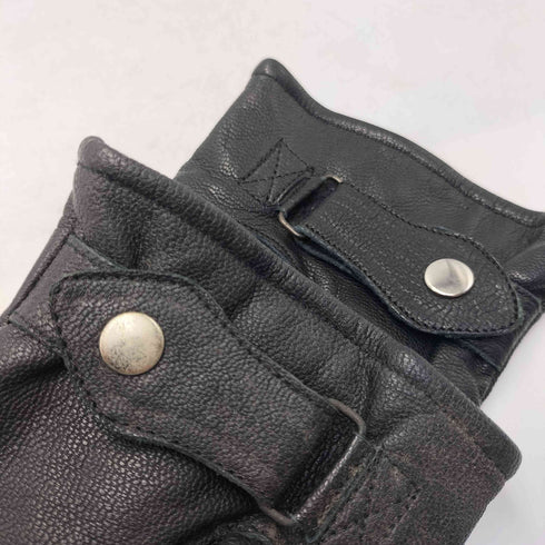 シボ革 レザー グローブ 手袋 メンズ L