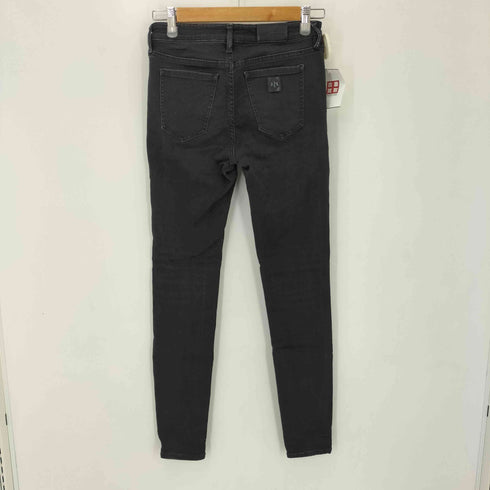 アルマーニエクスチェンジ ARMANI EXCHANGE ブラックデニムパンツ レディース 28