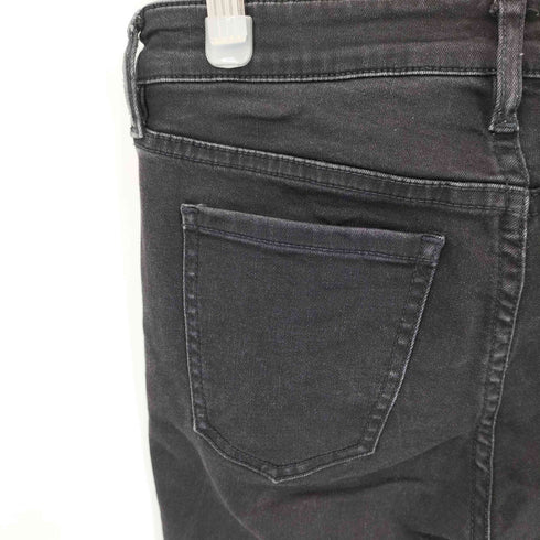 アルマーニエクスチェンジ ARMANI EXCHANGE ブラックデニムパンツ レディース 28