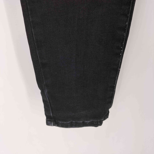 アルマーニエクスチェンジ ARMANI EXCHANGE ブラックデニムパンツ レディース 28