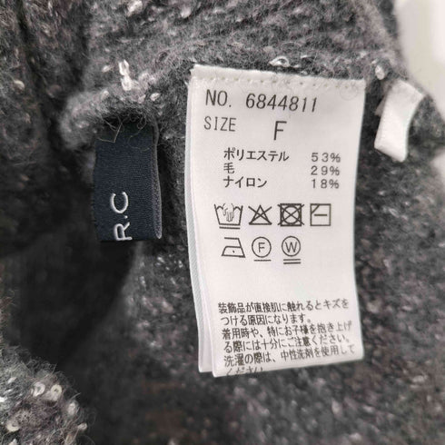 ノーク N.O.R.C スパングルニットベアトップ レディース F