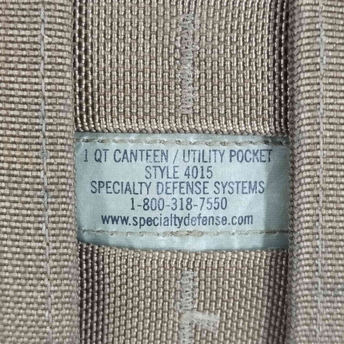 ユーエスアーミー U.S. ARMY 1 QT CANTEEN UTILITY POCKET STYLE 4015 グレネード ポーチ メンズ