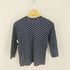 コムデギャルソン COMME des GARCONS 七分袖 ドット柄コットンクルーネックカットソー レディース import:M