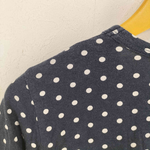 コムデギャルソン COMME des GARCONS 七分袖 ドット柄コットンクルーネックカットソー レディース import:M