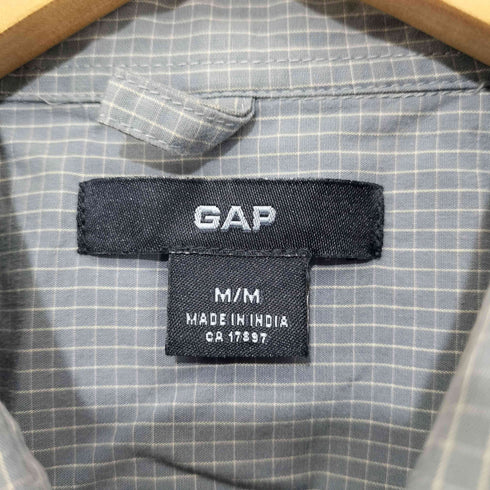 ギャップ Gap 00s OLD GAP チェック柄 半袖シャツ メンズ JPN:M