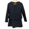 ナチュラルビューティーベーシック NATURAL BEAUTY BASIC ツイードジャケットスーツセットアップ レディース M