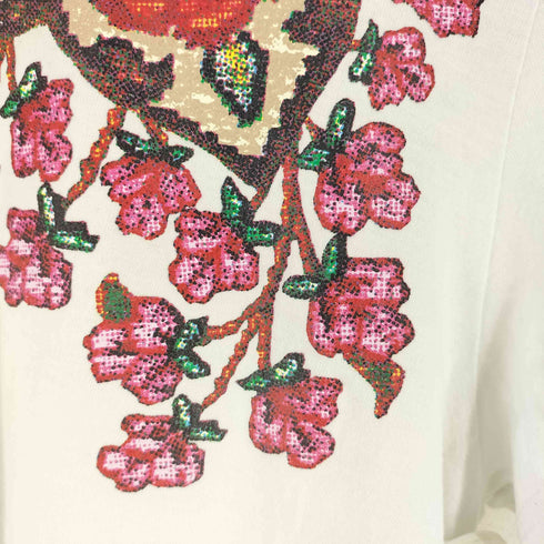 トリココムデギャルソン tricot COMME des GARCONS 18SS フラワープリントTシャツ レディース import:M