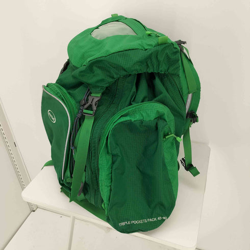 モンベル mont bell TRIPLE POCKETS PACK 45-60 Jrキャンプリュック メンズ