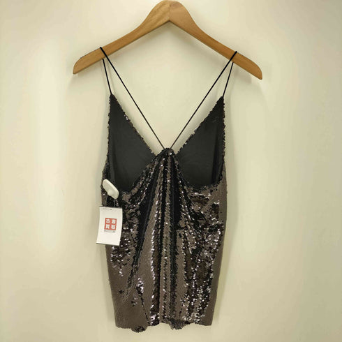ザラ ZARA Sequin Cropped Top スパンコール シークイン クロップド トップ レディース import:XS