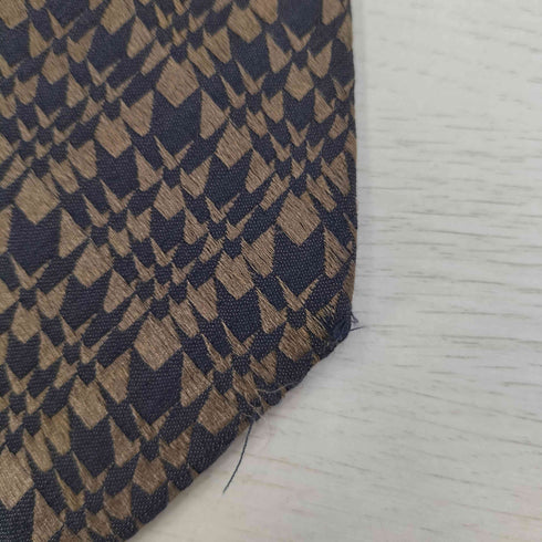 バーバリーロンドン BURBERRY LONDON 総柄 ウールシルク ネクタイ メンズ