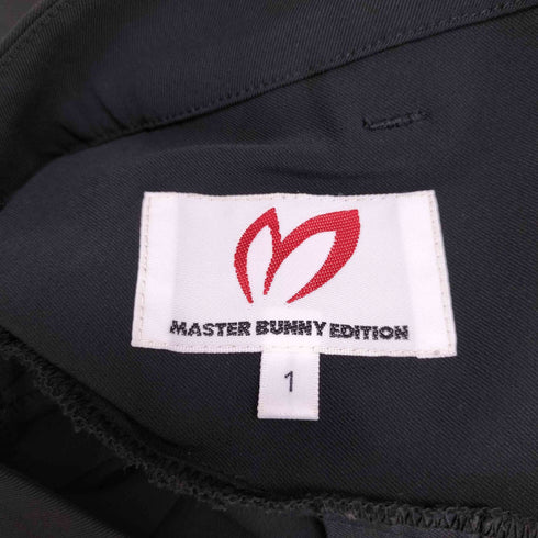 マスターバニーエディション MASTER BUNNY EDITION ロゴ刺繍 ラップ調 プリーツスカート レディース 1