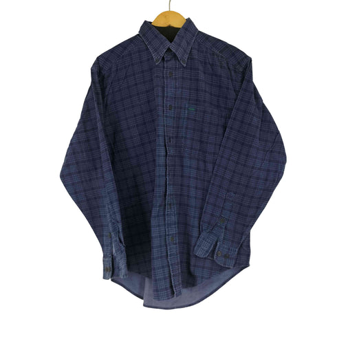 トミーヒルフィガー TOMMY HILFIGER チェックBD L/S コーデユロイシャツ レディース import:M
